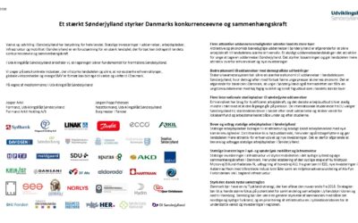 Et stærkt Sønderjylland styrker Danmarks konkurrenceevne og sammenhængskraft